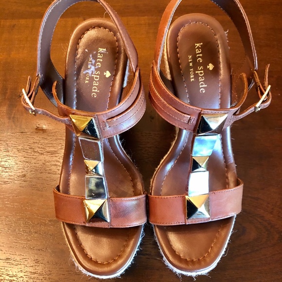 Kate Spade ♠️ wedge espadrilles - Picture 3 of 15